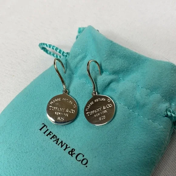 Tiffany & Co RARE, Retired , Antique earrings - Picture 3 of 3